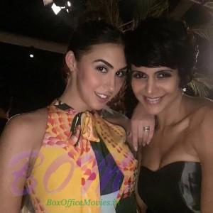 Lauren Gottlieb with Mandira Bedi