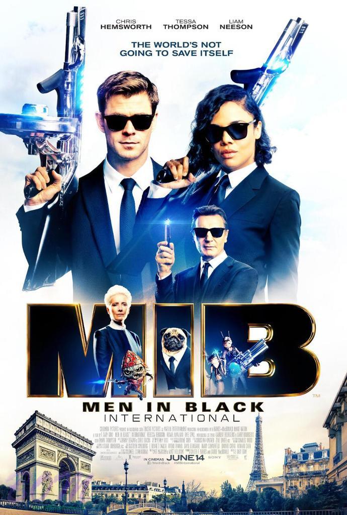 MIB International movie poster with release date 14 June 2019 photo