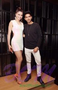 URVASHI RAUTELA with singer Armaan Malik